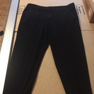 Loft knit ankle pants